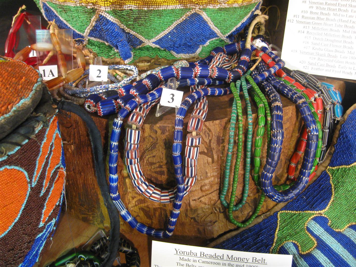 African Trade Beads Stones and Bones Traveling Museum