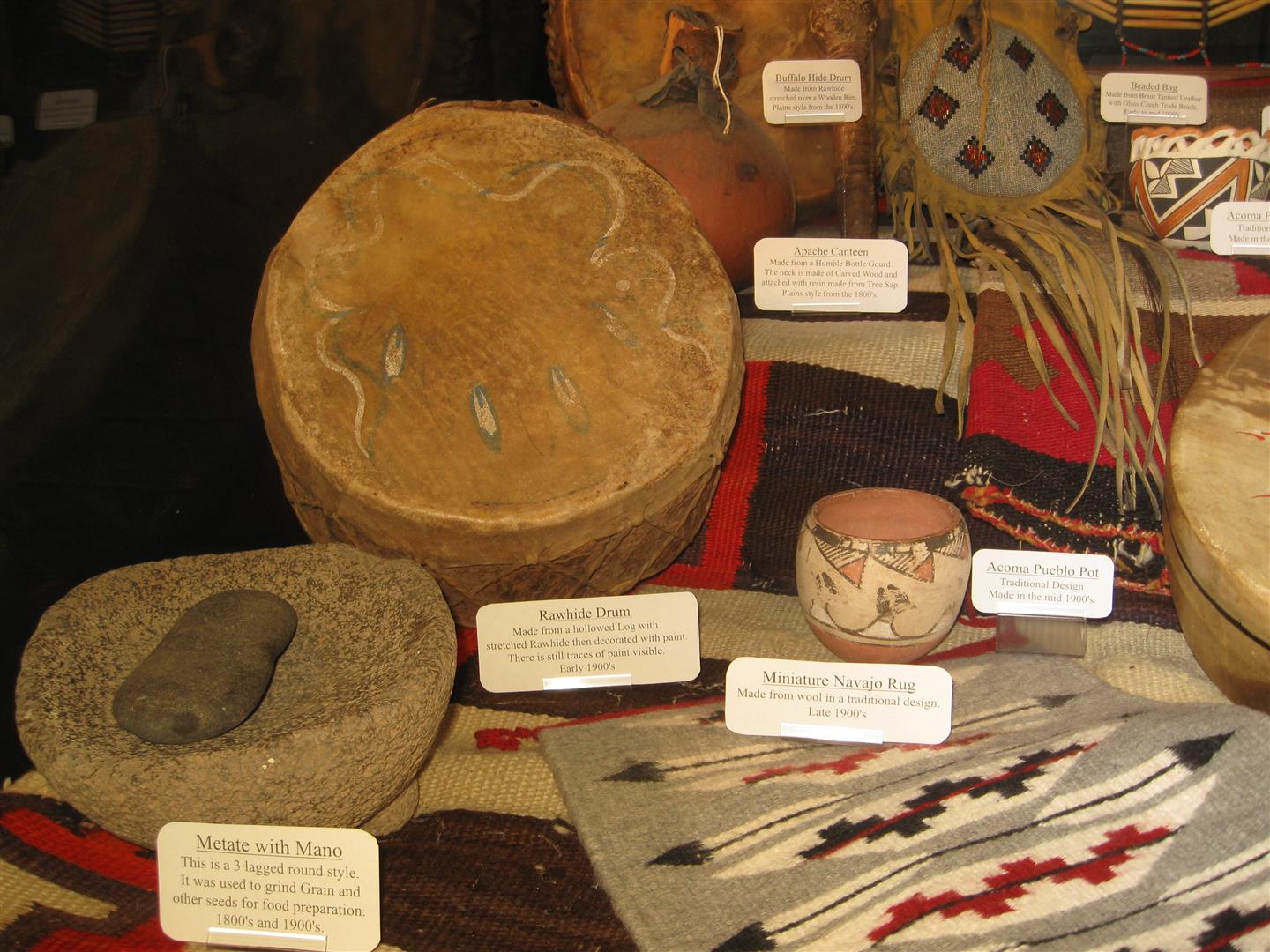 Native American Drums | Stones and Bones Traveling Museum